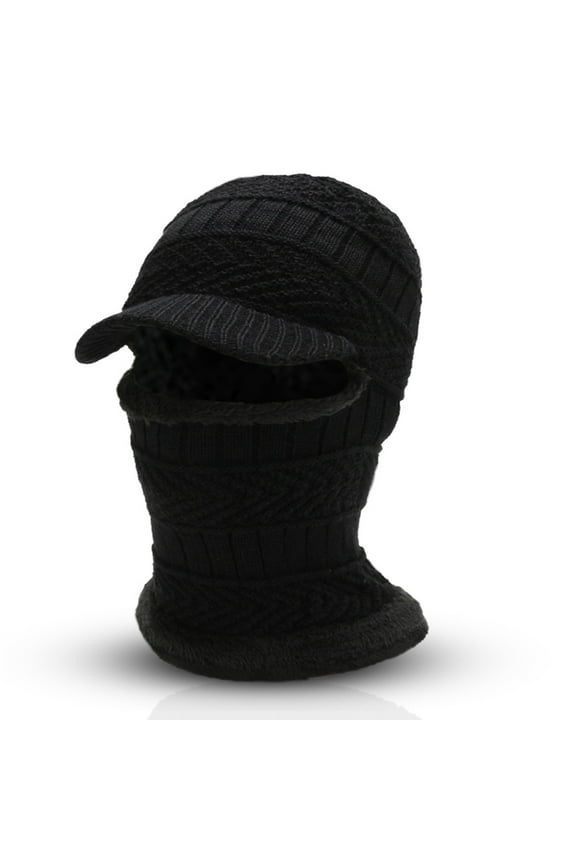 Mens Winter Hat Neck Warmer Winter Running Gear for Men Balaclava Beanie Hat Ski Mask Cycling Universal Size