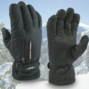 Mens Winter Thermal Warm Fleece Windproof Non-Slip Ski Snowboarding Driving Work Gloves Mitten