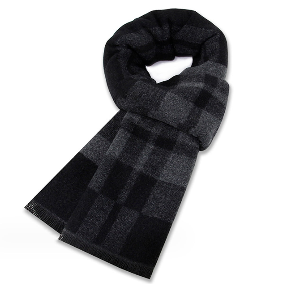 Style Men's Cold Weather Scarves Mens Cotton Scarves, Long