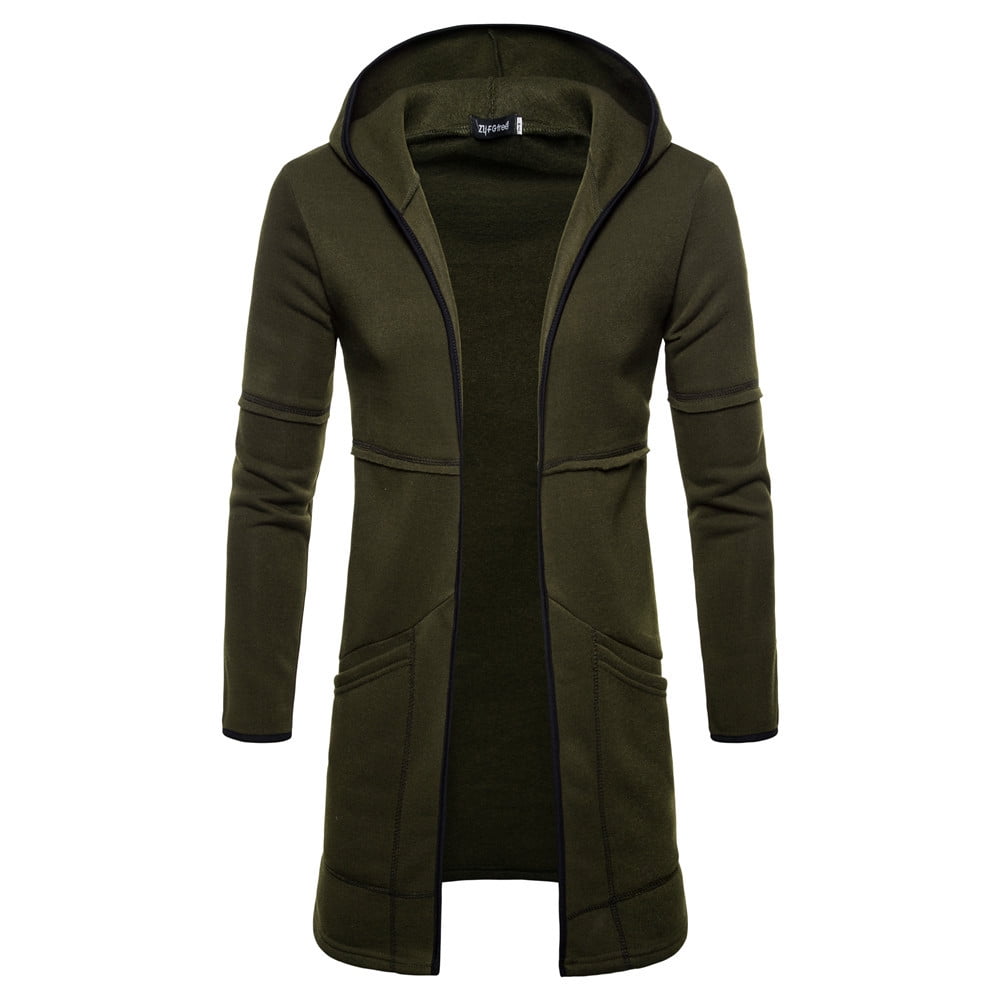 Mens sales longline hoody