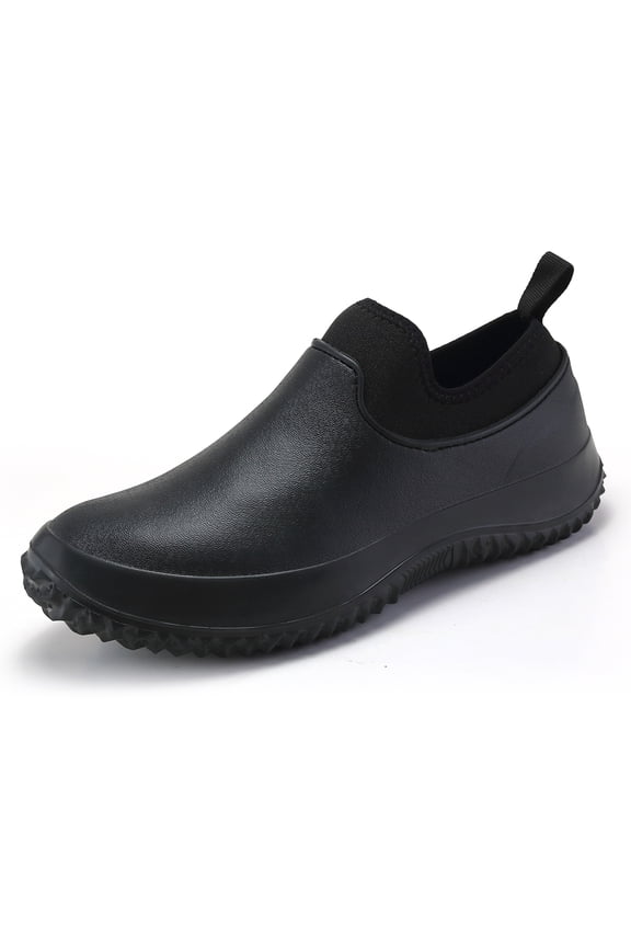 Mens Women's Waterproof Non Slip Work Clogs Oil Resistant Chef Garden Work Shoes