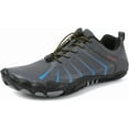 thumbnail image 1 of Mens Womens Barefoot Hiking Shoes Minimalist Shoes Zero Drop Sole Wide Toe Box Trail Running Workout Footwear, 1 of 14