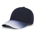 thumbnail image 1 of Mens Womens Baseball Cap Adjustable Sun Protection Snapback Hats Unisex Couples Trendy Gradient Printed Breathable Going-Out Streetwear Ball Hat, 1 of 1