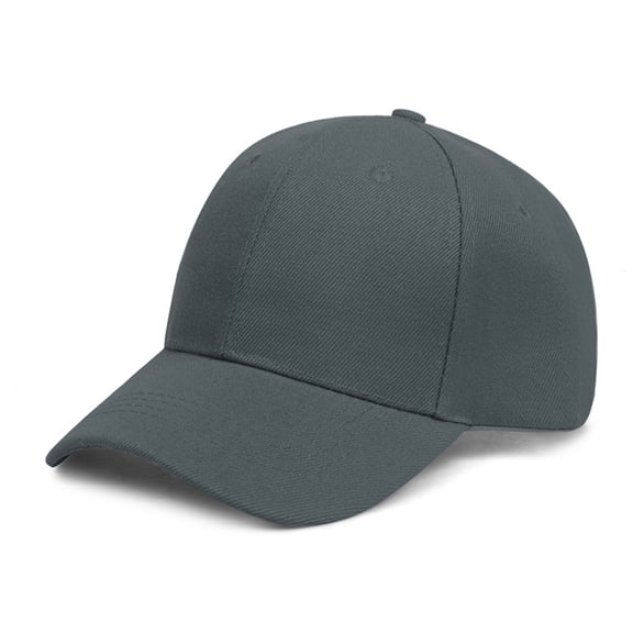 Mens & Womens Baseball Cap Adjustable Plain Canvas Snapback Hats Unisex Casual Solid Sun Protection Athletic Workout Golf Ball Hat