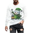 thumbnail image 1 of Mens/Womens Christmas Sweatshirt 3D Graphic Pullover Casual Round Neck Long Sleeve Sweatshirts for Xmas Party Celebration, 1 of 4