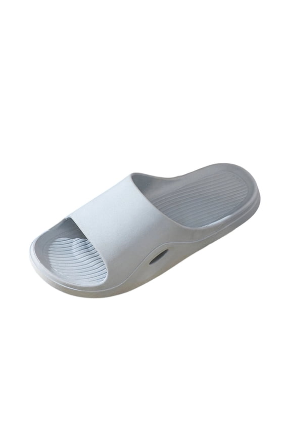 Mens & Womens Gray Cloud Slides Non-Slip Shower Sandals Lightweight EVA Recovery Footwear Arch Support Waterproof,Size 40-41