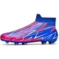 thumbnail image 1 of Mens Womens High-Top Soccer Cleats, Teen Football Training Shoes, FG/TF Athletic Shoes Competition & Training for Boys and Girls, 1 of 16