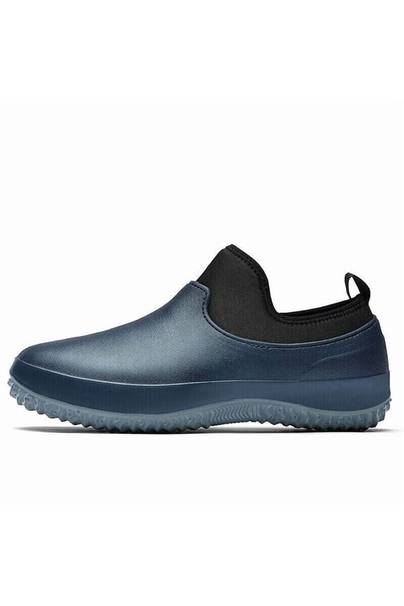 Mens Womens Non-slip Chef Shoes Slip on Work Boots Oilproof Kitchen Safety Shoes