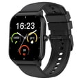 thumbnail image 1 of Mens Womens Smart Watch for Android and iPhone, 1.85-inch Fitness Trackers with 110+ Sports Modes, Bluetooth Answer/Make Calls, IP68 Waterproof, Black, 1 of 7