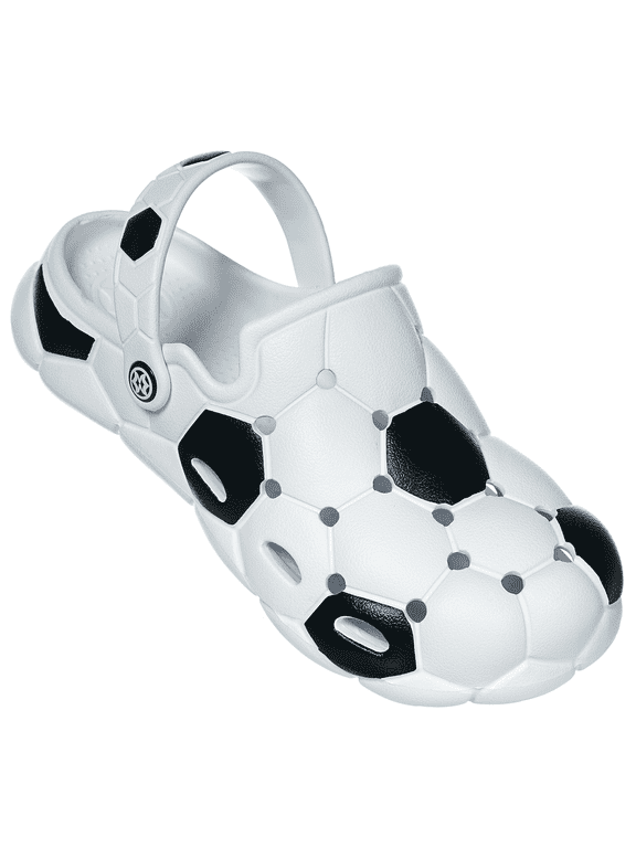 Mens Womens Soccer Sports Clogs Slip On Football Ball Garden Shoes Lightweight Breathable Non-Slip Summer Beach Sandals