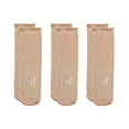 thumbnail image 1 of Mens Womens Socks 3 Pairs Crystal Silk Ultrathin Non Slip Socks Pilates Socks Compression Socks Men, 1 of 2