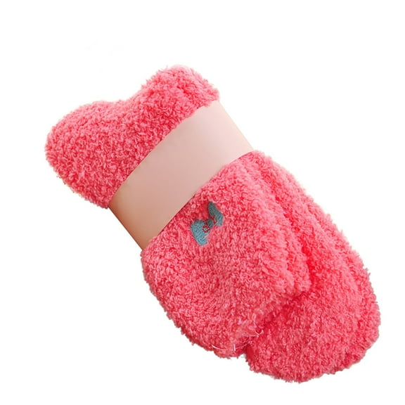 Mens Womens Socks Colorful Soft Bed Socks Winter Warm Slipper Fleece Sock Fuzzy Socks