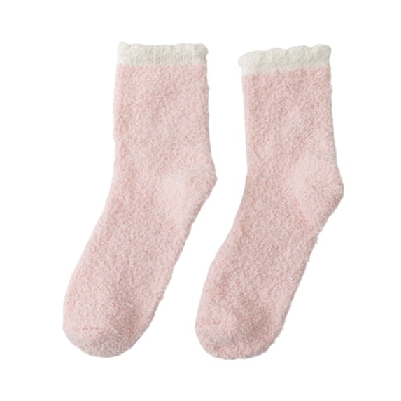 Socks For Women Men Fuzzy with Grips Plush Cozy Sleep Winter Soft Fluffy Socks