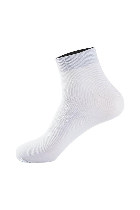 Mens Womens Socks Men Spring Summer Ice Silk Thin Breathable Striped Mid Tube Socks Pilates Socks Compression Socks Men