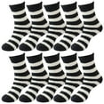 thumbnail image 1 of Mens Womens Socks Winter Socks Winter Soft Thermal Warm Boot Cushion Work Socks 5 Pairs Fuzzy Socks, 1 of 4