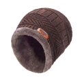 thumbnail image 1 of Mens Womens Winter Beanie Hat Scarf Set Warm Knit Hat Thick Fleece Lia3d8, 1 of 1