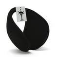 thumbnail image 1 of Mens Womens Winter Fleece Ear Muffs Cozy Ear Warmer Cover , Earmuff Black, 1 of 1