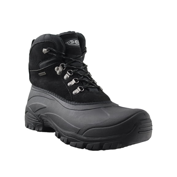 Mens Womens Winter Waterproof Snow Duck Boots Non-Slip Insulated Leather Ankle Shoes