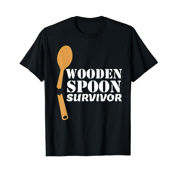 Mens Wooden Spoon Survivor t-shirt Italian Filipino Pride T-Shirt