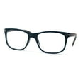 thumbnail image 1 of Mens Woodgrain Arm Rectangle Plastic Reading Glasses Green Pink Wood +1.5, 1 of 4