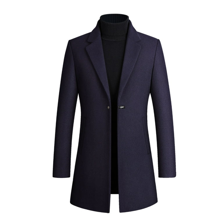 Mens peacoat shop walmart