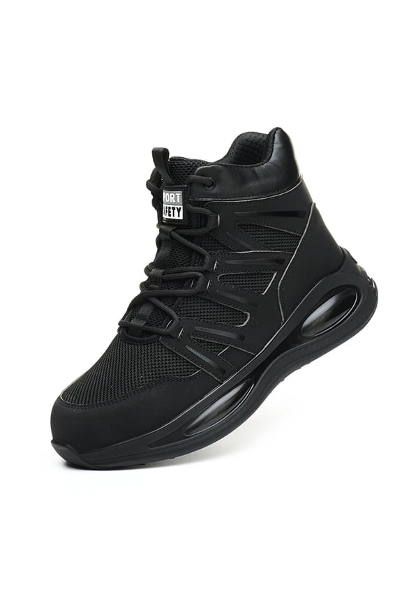 Mens Work Boots Comfortable Steel Toe Boots for Men Safety Composite Toe Industrial & Construction Boots