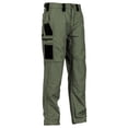 thumbnail image 1 of Mens Work Cargo Pants Waterproof Stretch Waistband Cargo Pants Ripstop Breathable Military Hiking Joggers with Multi Pockets Quick Dry Apparel,Green 2XL, 1 of 3