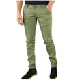 thumbnail image 1 of Mens Work Pants, Mens Stretch Slim Fit Dress Pants Casual Business Office Work Suit Pant Expandable Waist Comfy Flat-Front Athletic Golf Pants, 1 of 6