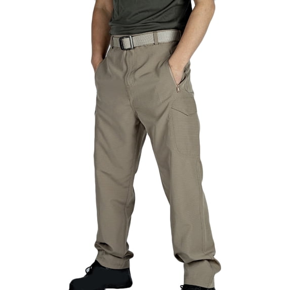 Mens Work Pants Stretch Flex Camo Tactical Waterproof Pants Lightweight Ripstop Cargo Pants with Pockets