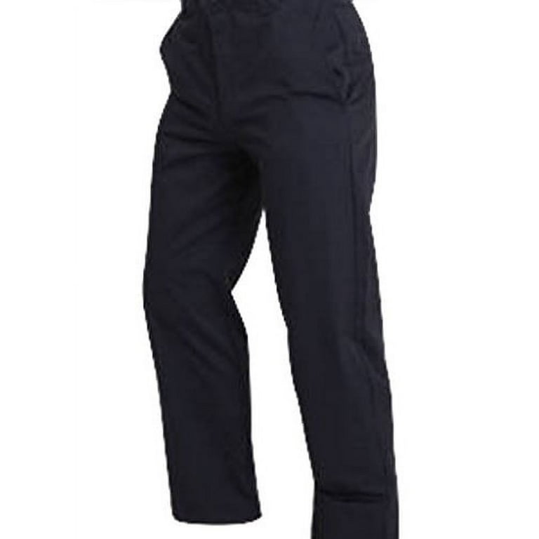 Mens Work Pants, Twill Heavy Duty, Small to Big Sizes, Wrinkle Resistant  and Stain Release, 65% Polyester 35% Cotton 