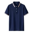 thumbnail image 1 of ShomPort Mens Work T Shirt with Button Lapel Short Sleeve T Shirt Summer Causal Tee, 1 of 3