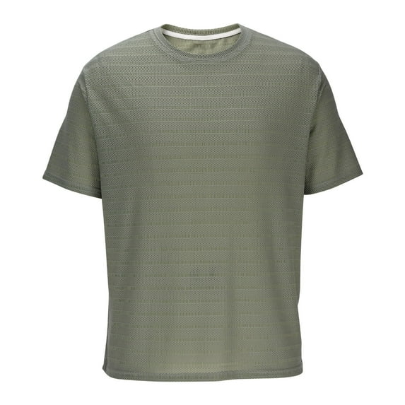 Mens Workout Shirts Dry Fit Gym Short Sleeve T-Shirt Moisture Wicking Active Athletic Performance Running Shirts