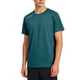 thumbnail image 1 of Mens Workout Shirts Plus Size Color Block Crewneck Short Sleeve Tees Quick Dry Running Gym Fitness Athletic T Shirts Size M-8XL, 1 of 8