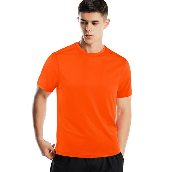 Mens Workout Shirts Short Sleeve Quick Dry