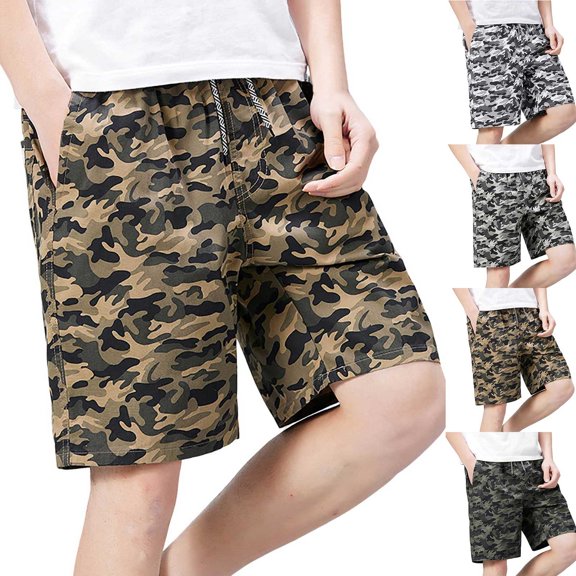 Mens Workout Shorts Workout Shorts Men Casual Running Casual Work Hiking Shorts Quick Dry Loose-Fit Athletic Shorts Outdoor Hiking Shorts with Pockets