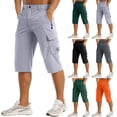 thumbnail image 1 of Mens Workout Shorts - Men's Flat Front Short Running Shorts Men Lightweight Sports Gym Shorts Summer Lightweight Quick Dry Shorts Mens Running Shorts with Pockets, 1 of 7