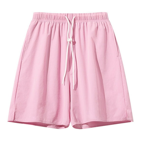 Mens Workout Shorts Men's Flat Front Short Running Shorts Work Casual Shorts with Pockets Men's Shorts Casual Summer Shorts Gym Workout Shorts for Men