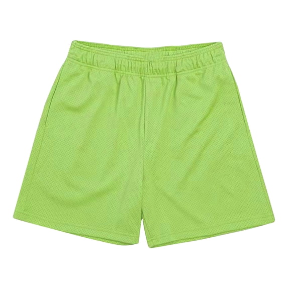 Mens Workout Shorts Mesh Breathable Pocket 5 Inch Inseam Fitness Training