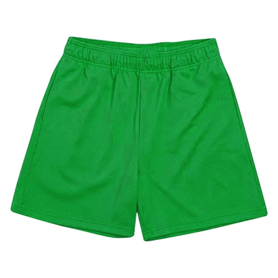 Mens Workout Shorts Mesh Breathable Pocket 5 Inch Inseam Fitness Training
