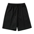 thumbnail image 1 of Mens Workout Shorts Star Shorts Summer Loose Beach Pants Casual Holiday Bermuda Pants Black L, 1 of 7