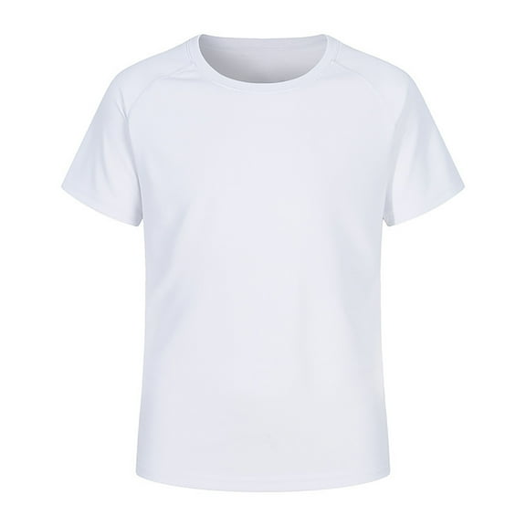 Mens Workout T Shirts Short Sleeve Crew Neck Solid Quick Dry Basic Tees Summer Stylish Casual Slim Fit Running Tops