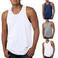 thumbnail image 1 of Mens Workout Tank Tops Muscle Athletic Gym Cotton Undershirt Sleeveless Shirts, 1 of 5