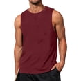 thumbnail image 1 of Mens Workout Tank Tops Sleeveless Muscle Cut Off Shirt Athletic Gym T Shirts, S, 1 of 8
