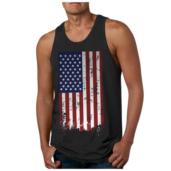 Mens Workout Tank Tops Sleeveless Muscle Gym T Shirts Casual Summer Beach Tee Tops