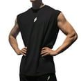 thumbnail image 1 of Mens Workout Tank Tops Sleeveless Tee Shirts Men Muscle Shirt Gym Acid Wash T Shirts Running Beach Loose Fit Tee, 1 of 5