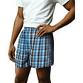 thumbnail image 1 of Mens Woven Boxers, 4 pack, 1 of 2