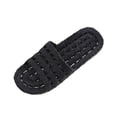thumbnail image 1 of Mens Woven EVA Slides, Lightweight Breathable Quick-Dry Slip On Sandals for Men, Waterproof House Pool Beach Shower Slippers, Black (Size Chart),Size 40, 1 of 6