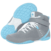 Mens Wrestling Shoes Boxing Shoes Fitness Boots Weightlifting Powerlifting Bodybuilding Wide Width Sole Zero Drop Sole Anti-slip