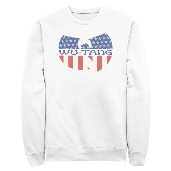 Mens Wu-Tang Clan American Flag Group Logo Sweatshirt