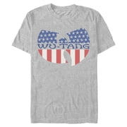 Mens Wu-Tang Clan American Flag Group Logo T Shirt